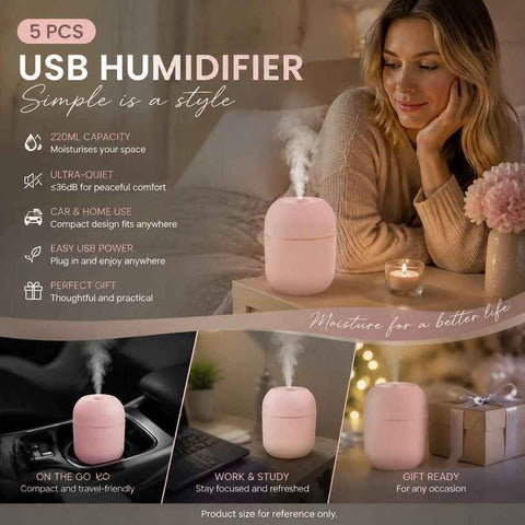5 Pack Water Drop Humidifier Nordic Pink, Wholesale Xmas Pack In Australia - Darrahopens