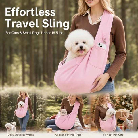 Breathable Cat Carrier Up To 16.5lbs, Pink With Phone Pocket, Lovely Pet Accessory Holiday Gift In Australia - Darrahopens