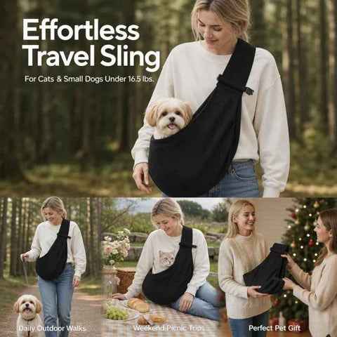Breathable Cat Carrier Up To 16.5lbs, Black No Phone Pocket, Simple Lightweight Daily Carrier In Australia - Darrahopens
