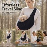 Breathable Cat Carrier Up To 16.5lbs, Dark Blue No Phone Pocket, Compact Casual Walk Bag In Australia - Darrahopens