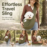 Solid Color Cat Carrier Up To 16.5lbs, Yellow With Phone Pocket, Sunny Mood Boosting Pet Bag In Australia - Darrahopens