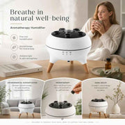 Dynamic Jellyfish Aroma Diffuser, Sound Activated RGB Lamp, Quiet Bedroom Humidifier, Relaxing Night Gift In Australia - Darrahopens