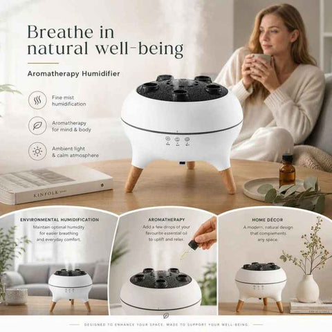 Dynamic Jellyfish Aroma Diffuser, Sound Activated RGB Lamp, Quiet Bedroom Humidifier, Relaxing Night Gift In Australia - Darrahopens
