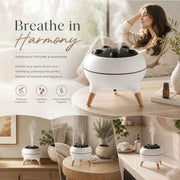 Music Sync Jellyfish Scent Diffuser, Color Changing Ambient Light, Gentle Oil Mist For Stress Relief In Australia - Darrahopens