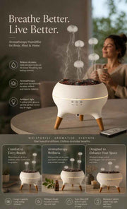 Smart Sound Pickup Jellyfish Diffuser, Flowing Color Light, Moisturizing Fragrance Device In Australia - Darrahopens