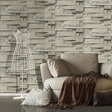 Self Adhesive PVC Wallpaper 0.45x6M, White Honeycomb Pattern, Modern Minimalist Wall
