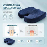 Cooling Gel Seat Pad 45x36x7, Breathable Mesh Grey, Ergonomic Car Office Accessory In Australia - Darrahopens