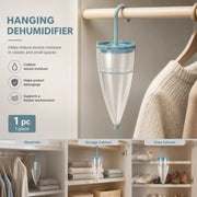 Scented Suspended Moisture Absorber Caddy, Cosy Clean Wardrobe Space, Anti-Mildew Deodoriser For Bedroom Storage Nooks, Blue In Australia - Darrahopens