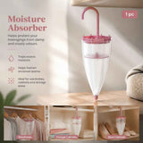 Aroma Infused Hanging Humidity Control Container, Create Refreshing Closet Vibe, Mini Mould & Odour Eliminator, Umbrella Shape, Pink In Australia - Darrahopens