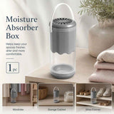 Cloud Shaped Hanging Dehumidifier With Soft Scent, Keep Wardrobes Comfortably Dry, Remove Musty Smells For Stress-Free Storage, Grey In Australia - Darrahopens