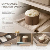 Coffee Desktop Moisture Removing Caddy With Gentle Fragrance, Warm Neat Bedroom Storage Solution, Supplied With Desiccant & Absorbent Pad In Australia - Darrahopens