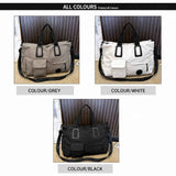 Lightweight Large Capacity Travel Gym Bag, Casual Shoulder & Hand Carry Pack, Black In Australia - Darrahopens