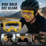 Sweet Surprise Outdoor Protective Glasses, Yellow Frame Clear Lens In Australia - Darrahopens