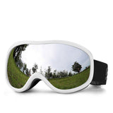 Premium Keepsake Gift Ski Goggles, Full Anti-Reflective Coating & Smooth Air Circulation, White Frame Mercury Lens In Australia - Darrahopens