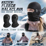 Cold Resistant Ski Face Cover, Grey Long Style With Glasses Holes, One Size, 2 Pcs In Australia - Darrahopens