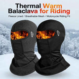 Wind Block Warm Face Mask, Black Long Design, One Size, 2 Pcs