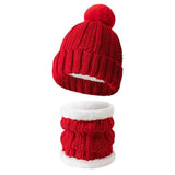 Budget Friendly Ski Companion Plush Lined Knit Hat 2 Pack Bright Red, Cold Resistant Snow Matching Set In Australia - Darrahopens