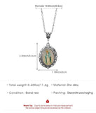 Stylish Oval Glass Time Gem Alloy Pendant Jewelry, Antique Silver Tone, Sweet Surprise Gift For Weekend Outing