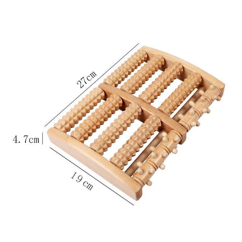 Five-Row Gear Foot Acupoint Massage Roller, Deep Tissue Foot Relief, Perfect Rest Gift After Long Walking In Australia - Darrahopens