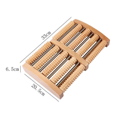 Five-Row Steel Tube Foot Roller Massager, Smooth Rolling Acupoint Massage, Practical Home Foot Care Gift In Australia - Darrahopens