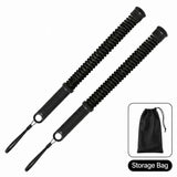 Wireless Swing Training Rope, 2.18 Lbs A Pair, 16.93in Black, Spring Battle Rope For Arm Exercise, Indoor Workout Gear, With Storage Bag, Great Fitness Gift