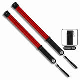 Cordless Spring Training Swing Rope, 2.18 Lbs A Pair, 16.93in Red, Full Body Workout Battle Rope, With Storage Bag, Nice Gym Accessory Gift In Australia - Darrahopens