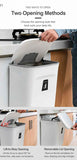 Cabinet Door Hanging Trash Can With Press Rim, 9L, Swan White, Space Saving Hanging Waste Bucket For Kitchen & Bathroom, Premium Home Gift In Australia - Darrahopens