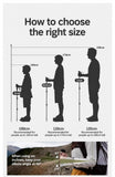 Carbon Fiber Trekking Pole, 3 Section Adjustable Lightweight Hiking Stick, For Adults Under 170cm, Purple, Professional Outdoor Climbing Gear, Great Outdoor Sports Gift