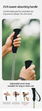 Telescopic Carbon Fiber Hiking Trekking Pole, 3 Section Lightweight Walking Stick For Under 170cm, Pine Green, Practical Outdoor Climbing Equipment In Australia - Darrahopens