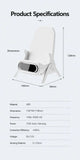 Vertical Chair Shaped Phone Holder, Magnetic Wireless Charger, Lazy Mobile Support Stand For Binge Watching, Green, Stylish Household Desk Decor Gift