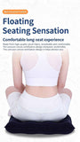 Inflatable Anti-Bedsore Seat Cushion, PVC 16 Hole Square Pressure Relief Pad For Buttock & Coccyx, Beige, Comfort For Long Sitting In Australia - Darrahopens