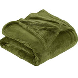 Premium Flannel Fleece Throw Rug, Fluffy Warm Cozy Blanket For Bed, Sofa And Daily Snuggling, Fruit Green, 150X200cm, Size L, Durable Household Textile In Australia - Darrahopens