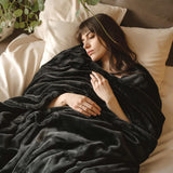 Tiny Flannel Fleece Cuddle Blanket, Light Soft Plush Mini Throw For Multi Scenarios, Coffee, 45X65cm, Size XXS, Portable Small Blanket In Australia - Darrahopens