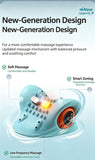 Electric Neck & Shoulder Massage Pillow, Portable Cervical Massager With Kneading, EMS Pulse & Heat Therapy, Suitable For Home & Car Use, Sky Blue, Ergonomic Muscle Relaxation Device