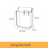 Wall Mount Clear Acrylic Storage Box, Small Size, Suitable For Bathroom Mirror Cabinet In Australia - Darrahopens