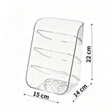 Round Base Slanted 3 Grid Storage Rack, Clear Acrylic Makeup Brush Holder In Australia - Darrahopens