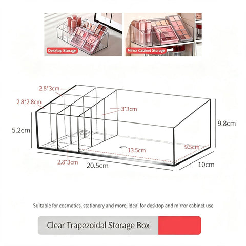 Clear Acrylic Lipstick Storage Box, Dedicated Holder For Lipstick Collection In Australia - Darrahopens
