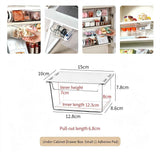 Under Cabinet Hanging Drawer Box, Small Size Clear Acrylic Cosmetic Organiser In Australia - Darrahopens