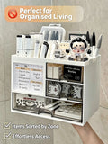 Single Drawer Desktop Stationery Organiser, Sturdy Thickened Storage Box, Smart Desk Solution To Eliminate Desktop Mess