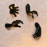 Horror Devil Fake Hand Desktop Decoration, Halloween Haunted & Christmas Scene Prop, 4 Pack (Candles Not Included) In Australia - Darrahopens
