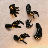 Creepy Fake Demon Hand Prop, Halloween Party & Christmas Indoor Desktop Decoration, 6 Pack (Candles Not Included) In Australia - Darrahopens