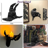Halloween & Christmas Horror Fake Devil Hand Table Decor, Spooky Scene Layout Prop, No.2 Single Hand (Candles Not Included) In Australia - Darrahopens