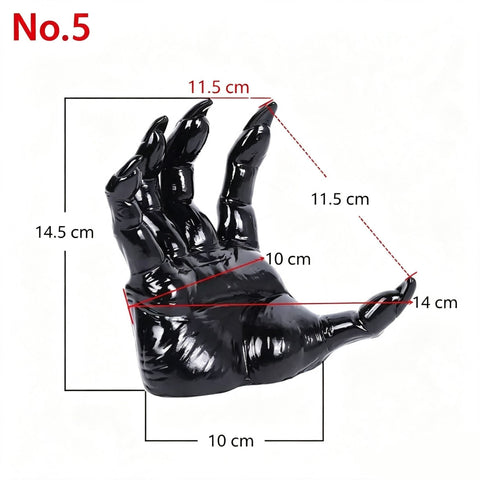 Spooky Fake Demon Hand Table Decoration, Suitable for Halloween Scene & Christmas Display, No.5 Single Hand (Candles Not Included) In Australia - Darrahopens