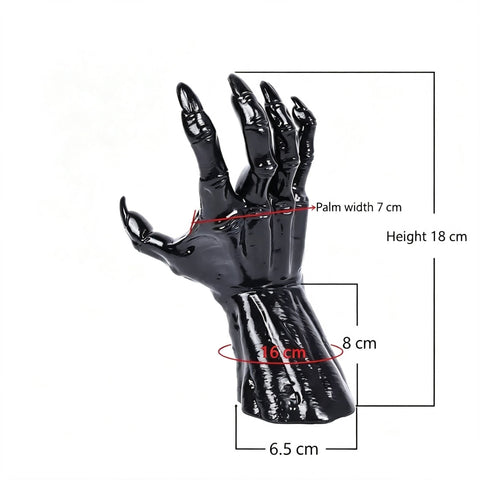 Scary Fake Devil Hand Tabletop Decor, Halloween Party & Christmas Layout Accessory, No.4 Single Hand (Candles Not Included) In Australia - Darrahopens