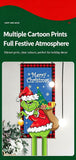 Snowman Printed Hanging Flag, Household Christmas & Halloween Party Decor Backdrop, 110*40cm In Australia - Darrahopens
