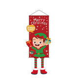 Elf Pattern Hanging Tapestry, Christmas & Halloween Scene Arrangement Decor Supplies, 110*40cm In Australia - Darrahopens