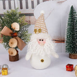 White Elder Figure Plush Doll, Christmas & Halloween Indoor Scene Decor, Festive Present In Australia - Darrahopens