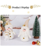 White Elder Figure Plush Doll, Christmas & Halloween Indoor Scene Decor, Festive Present In Australia - Darrahopens