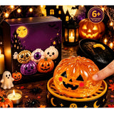 Halloween Ghost Squishy Toy, Stress Relief Squeeze Fidget Toy, Christmas & Holiday Party Gift, Pumpkin Jack Design In Australia - Darrahopens