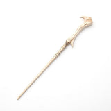 Mysterious Dark Tone Resin Wand With Hidden Metal Core, Halloween Gothic Cosplay Prop, Style 7, Black Gold Stamping Ribbon Gift Box In Australia - Darrahopens